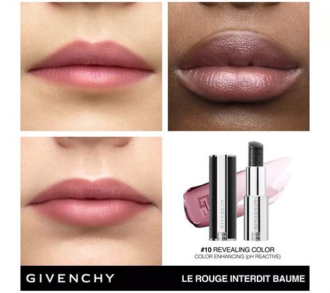 givenchy le rouge interdit black magic lip balm review|givenchy black magic lipstick sephora.